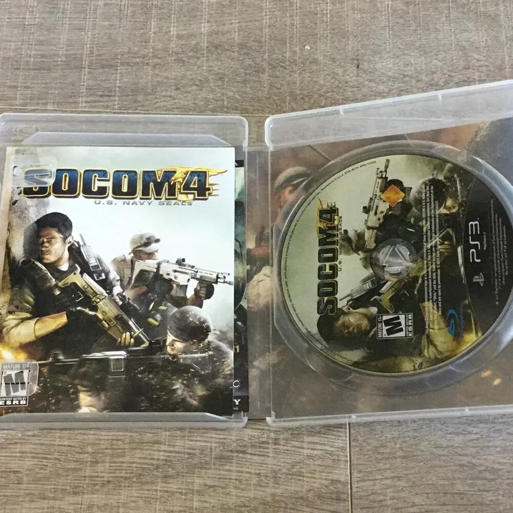 SONY PLAYSTATION 3 Video Game Lot of 3 FIFA 10 Socom 4 Homefront